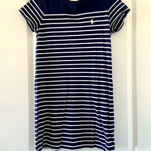 Polo Ralph Lauren Navy Blue T-Shirt Dress (Size M)